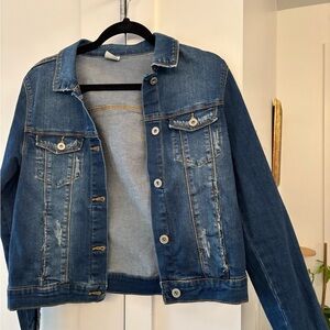 Zara Dark Blue Denim Jacket